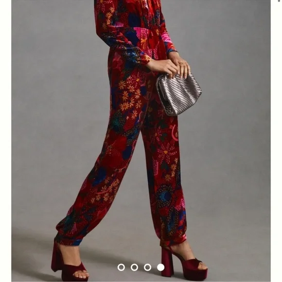 (Sold) Anthropologie X Farm Rio Snake Jumpsuit - Picture 2 of 16